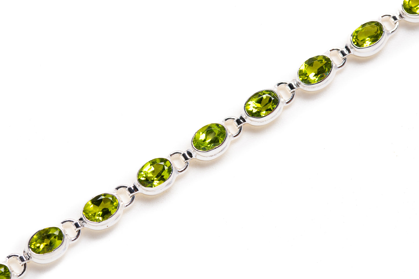 Peridot Bracelets handcrafted by Ana Silver Co - BR876376