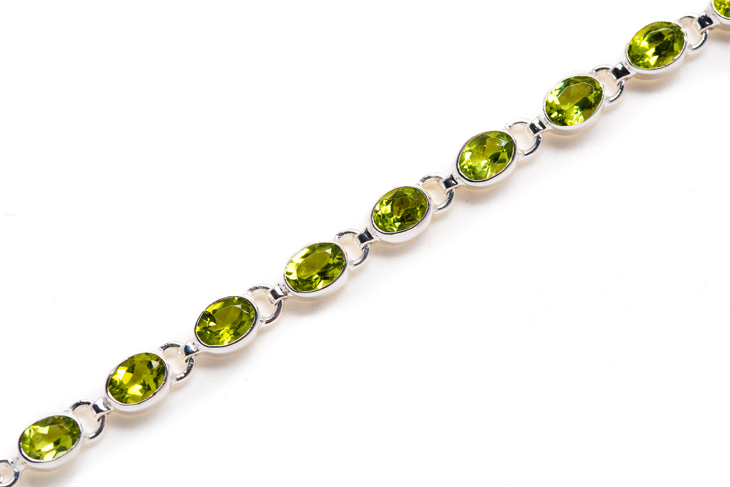 Peridot Bracelets handcrafted by Ana Silver Co - BR876379