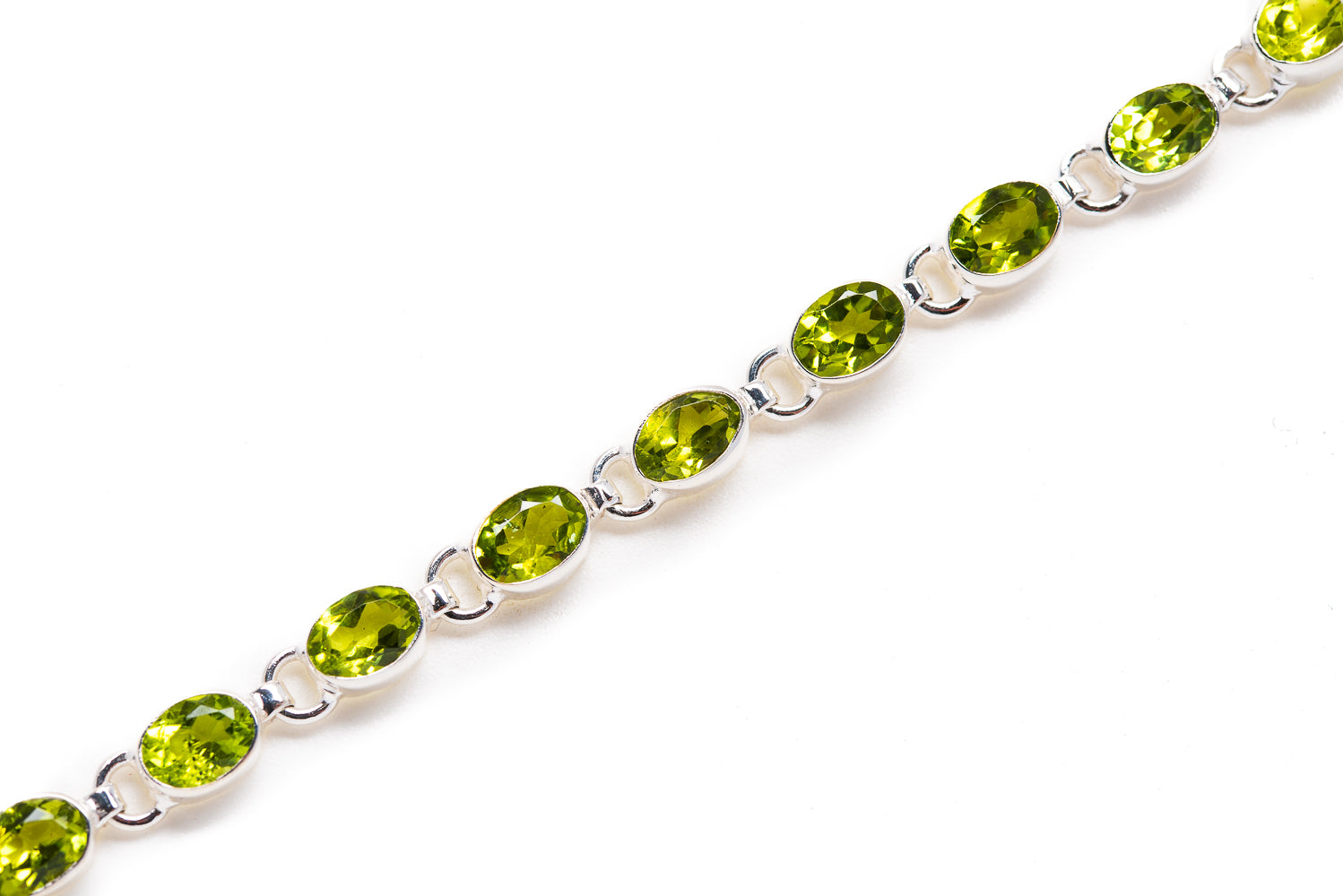 Peridot Bracelets handcrafted by Ana Silver Co - BR876380