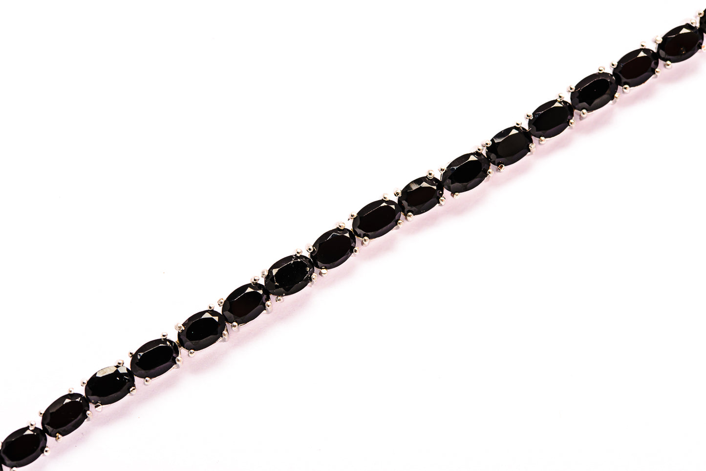 Black Onyx Bracelets handcrafted by Ana Silver Co - BR876387