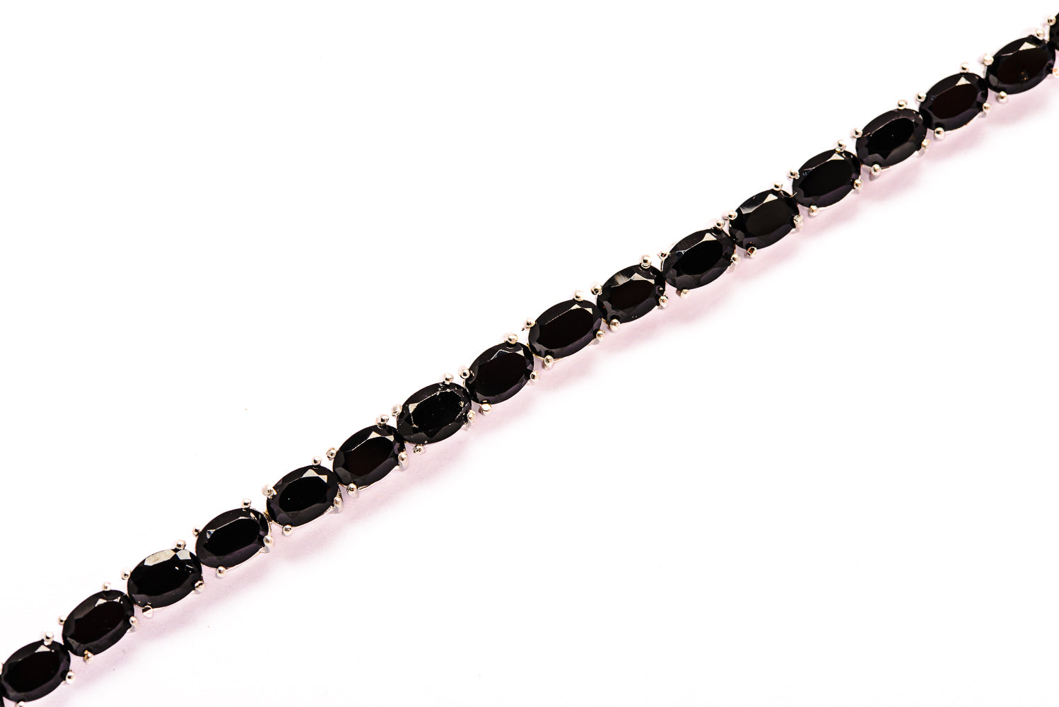 Black Onyx Bracelets handcrafted by Ana Silver Co - BR876387
