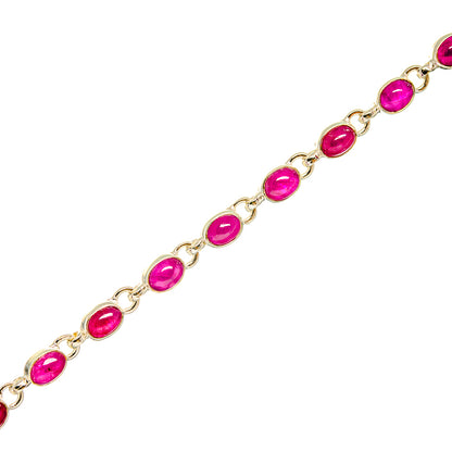 Ruby Bracelets handcrafted by Ana Silver Co - BR876389