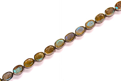 Labradorite Bracelets handcrafted by Ana Silver Co - BR90015 - Photo 2
