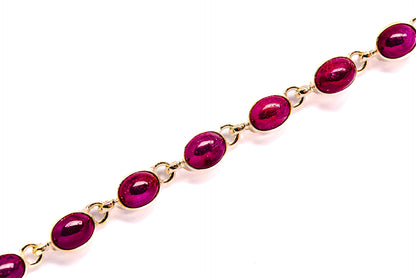 Ruby Bracelets handcrafted by Ana Silver Co - BR90018 - Photo 2