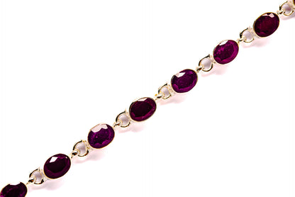 Ruby Bracelets handcrafted by Ana Silver Co - BR90024 - Photo 2