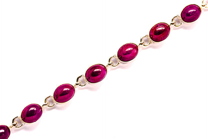 Ruby Bracelets handcrafted by Ana Silver Co - BR90025 - Photo 2
