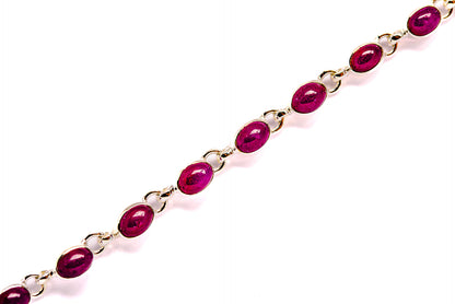 Ruby Bracelets handcrafted by Ana Silver Co - BR90028 - Photo 2