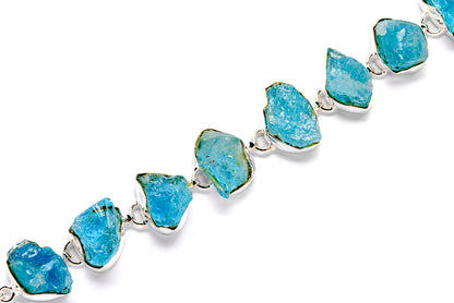 Aquamarine Bracelets handcrafted by Ana Silver Co - BR90032