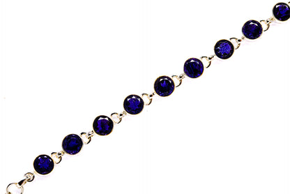 Tanzanite Bracelets handcrafted by Ana Silver Co - BR90035 - Photo 2