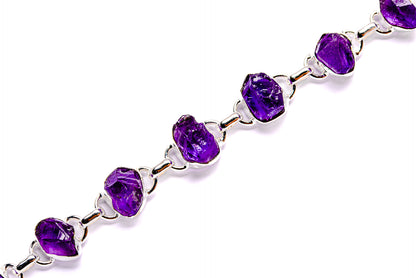 Amethyst Bracelets handcrafted by Ana Silver Co - BR90040