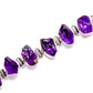 Amethyst Bracelets handcrafted by Ana Silver Co - BR90041