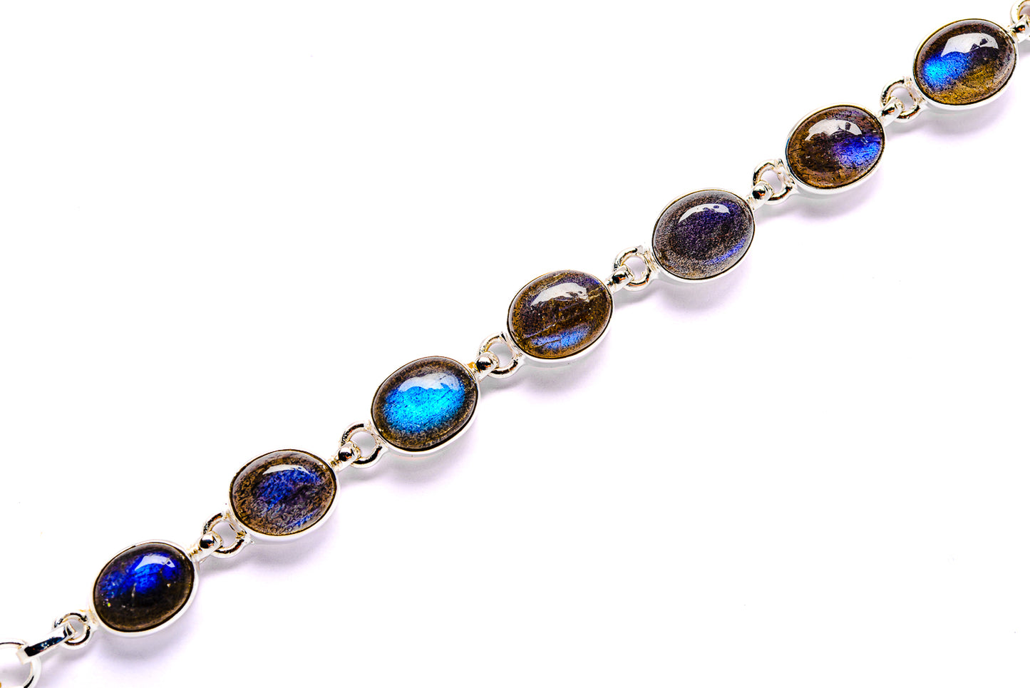 Labradorite Bracelets handcrafted by Ana Silver Co - BR90044 - Photo 2
