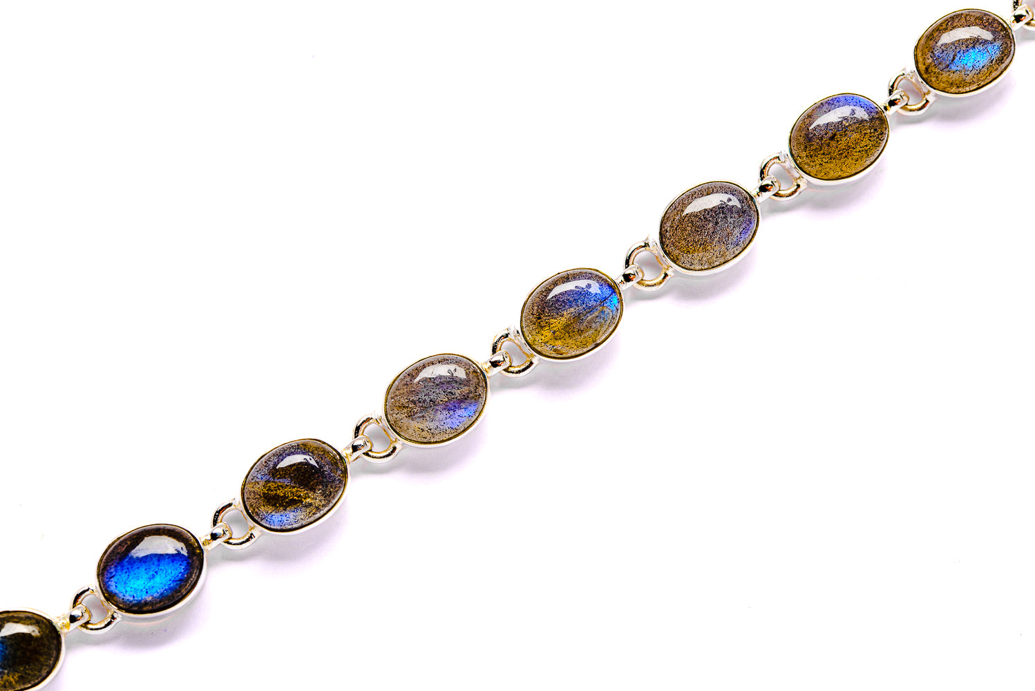Labradorite Bracelets handcrafted by Ana Silver Co - BR90045 - Photo 2