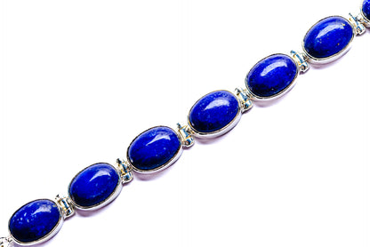 Lapis Lazuli Bracelets handcrafted by Ana Silver Co - BR90051 - Photo 2