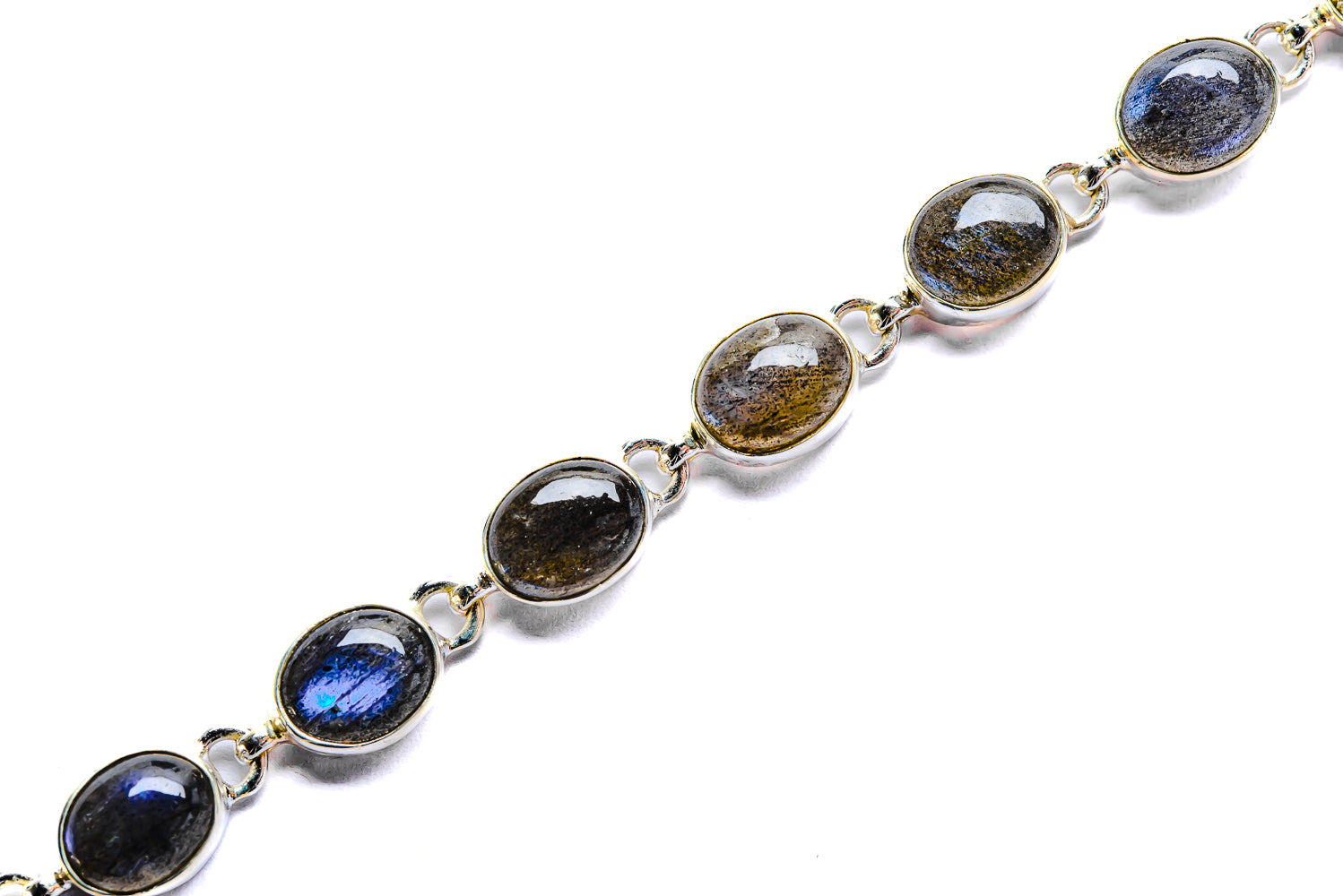 Labradorite Bracelets handcrafted by Ana Silver Co - BR90061 - Photo 2