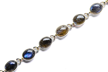 Labradorite Bracelets handcrafted by Ana Silver Co - BR90061 - Photo 2