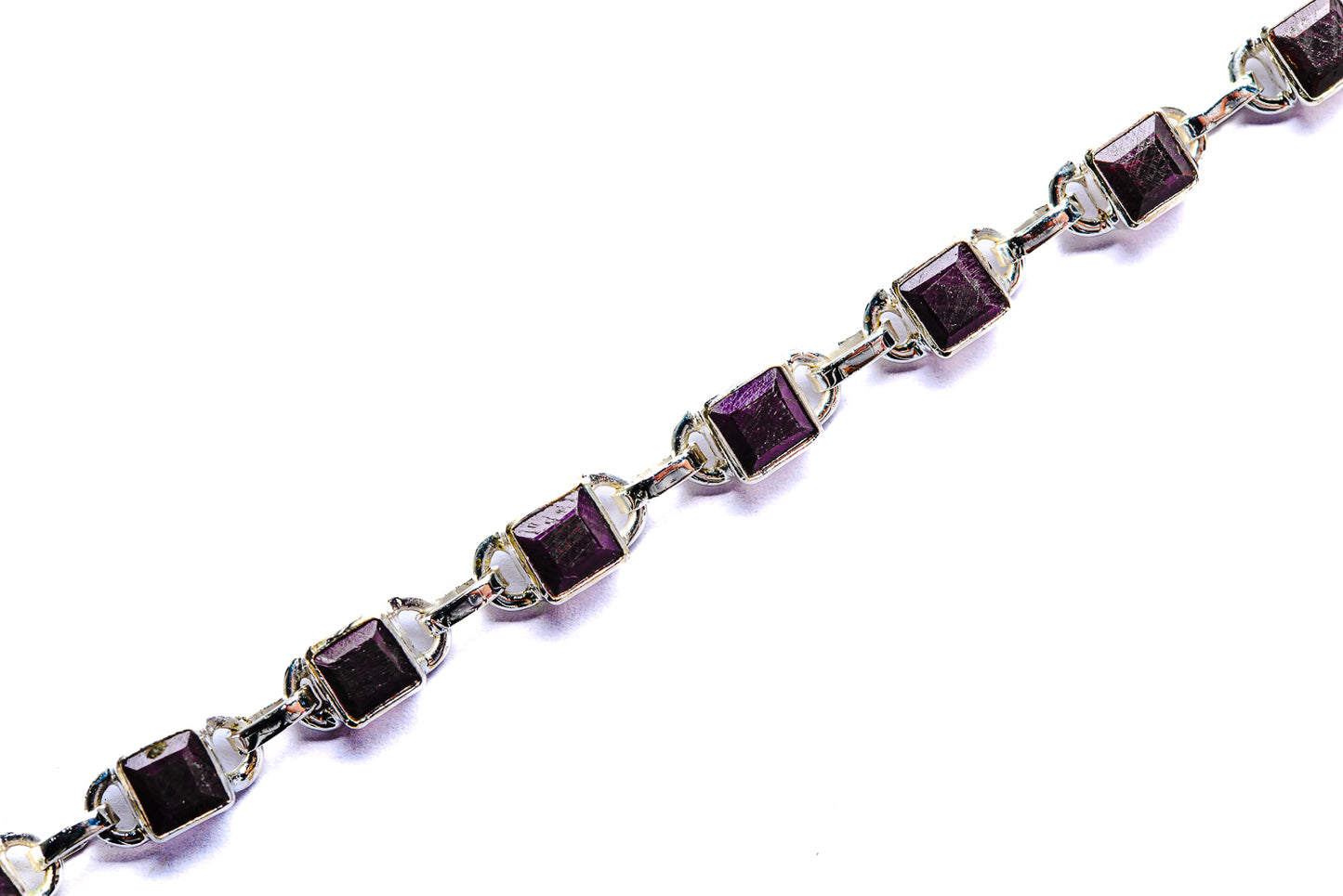Ruby Bracelets handcrafted by Ana Silver Co - BR90062 - Photo 2
