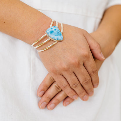 Larimar Bracelets handcrafted by Ana Silver Co - BR90074 - Photo 2