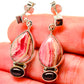 Rhodochrosite Earrings handcrafted by Ana Silver Co - EARR423577