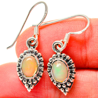 Ethiopian Opal Earrings handcrafted by Ana Silver Co - EARR423579