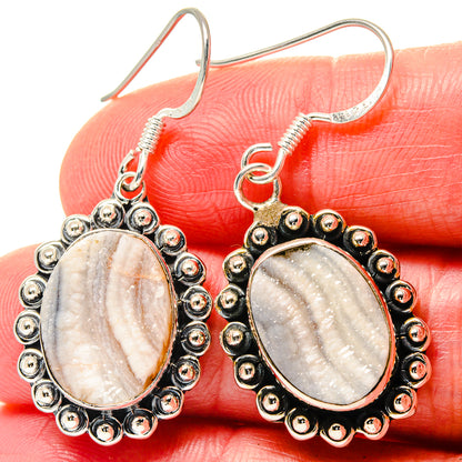 Desert Druzy Earrings handcrafted by Ana Silver Co - EARR423591