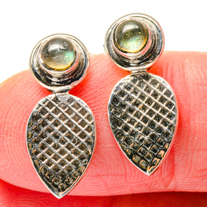 Labradorite Earrings handcrafted by Ana Silver Co - EARR423606