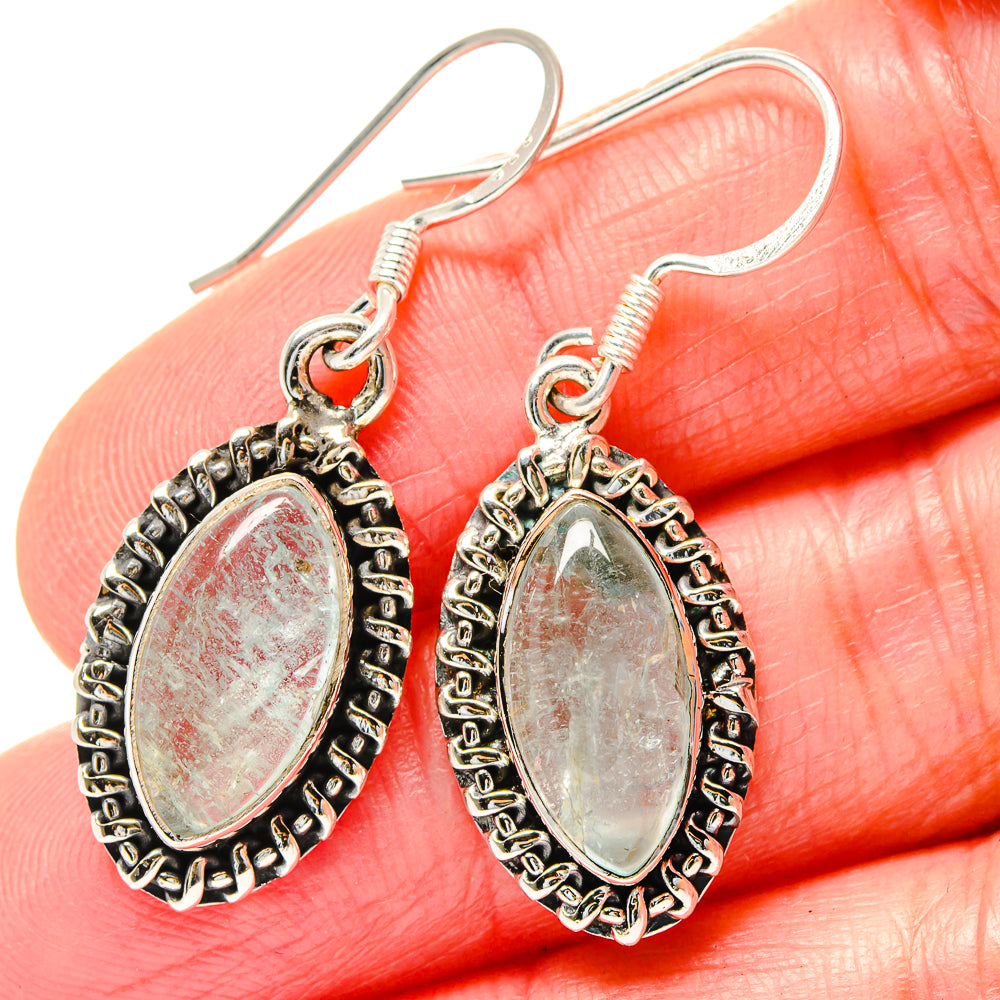Aquamarine Earrings handcrafted by Ana Silver Co - EARR423612