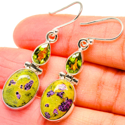 Atlantisite Earrings handcrafted by Ana Silver Co - EARR423627