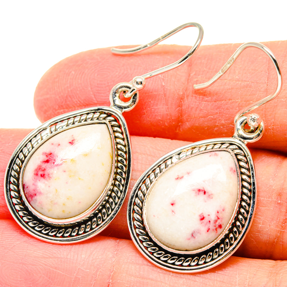 Cinnabar Earrings handcrafted by Ana Silver Co - EARR423631