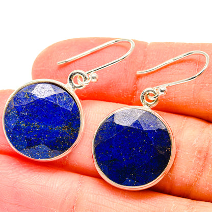 Lapis Lazuli Earrings handcrafted by Ana Silver Co - EARR423636