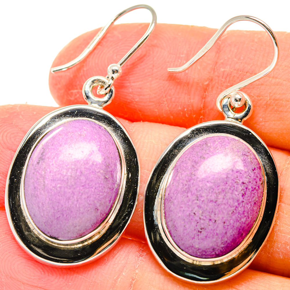 Phosphosiderite Earrings handcrafted by Ana Silver Co - EARR423664