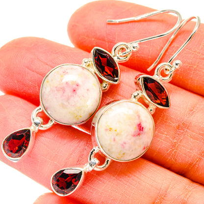 Cinnabar Earrings handcrafted by Ana Silver Co - EARR423666