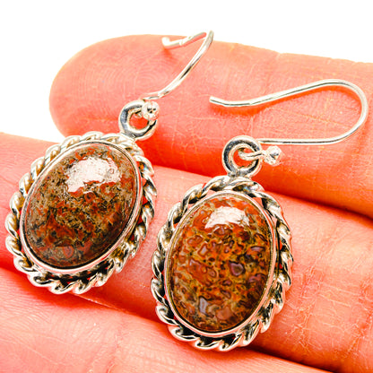 Dinosaur Bone Earrings handcrafted by Ana Silver Co - EARR423672