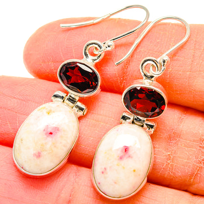 Cinnabar Earrings handcrafted by Ana Silver Co - EARR423691