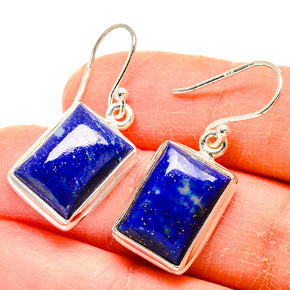 Lapis Lazuli Earrings handcrafted by Ana Silver Co - EARR423709