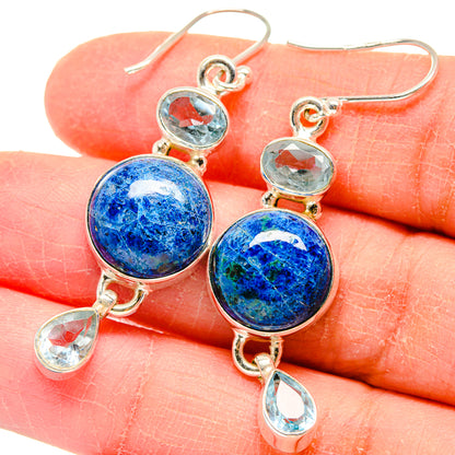 Sodalite Earrings handcrafted by Ana Silver Co - EARR423742