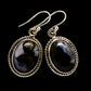 Gabbro Stone Earrings handcrafted by Ana Silver Co - EARR392539