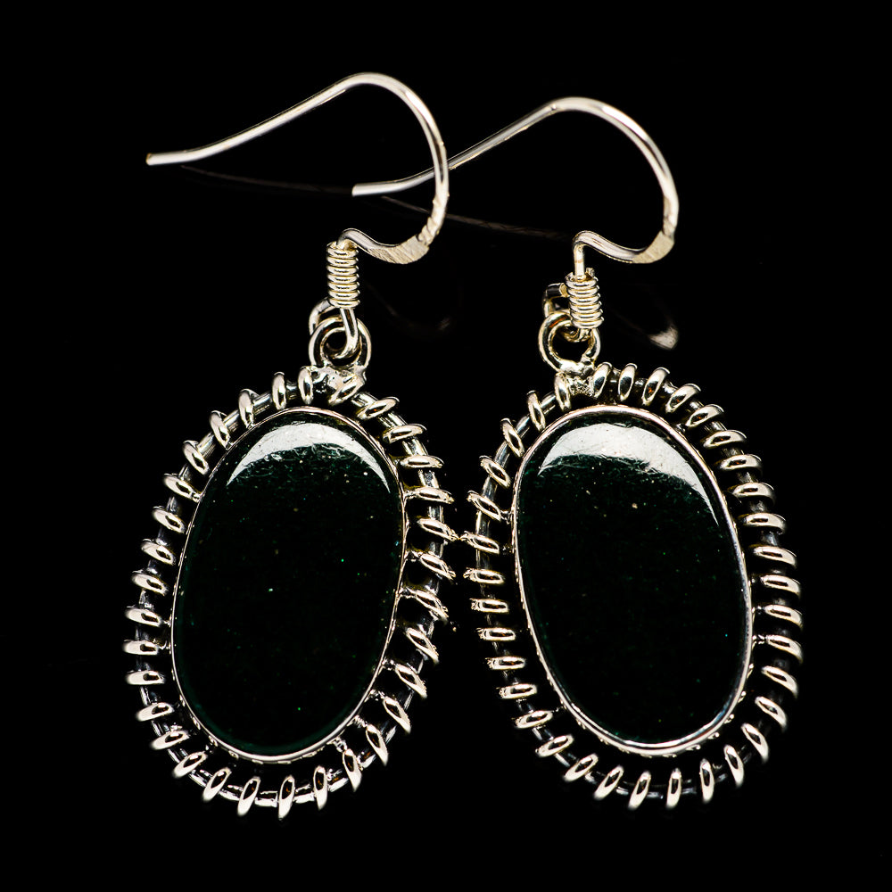 Green Aventurine Earrings handcrafted by Ana Silver Co - EARR393376