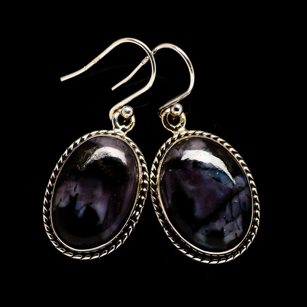 Gabbro Stone Earrings handcrafted by Ana Silver Co - EARR396935