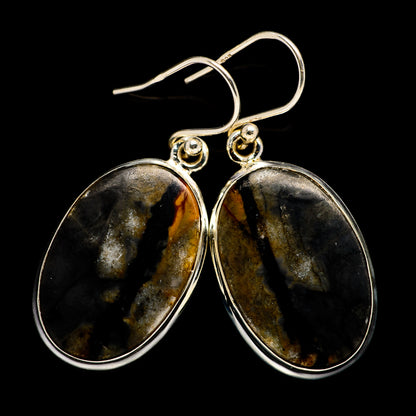 Picasso Jasper Earrings handcrafted by Ana Silver Co - EARR397680