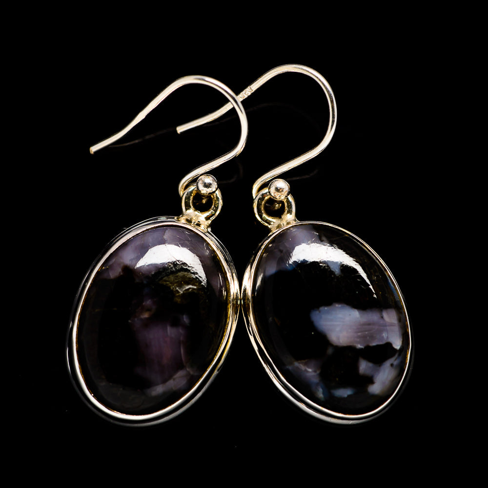 Gabbro Stone Earrings handcrafted by Ana Silver Co - EARR398379