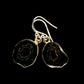 Coconut Geode Druzy Earrings handcrafted by Ana Silver Co - EARR400935