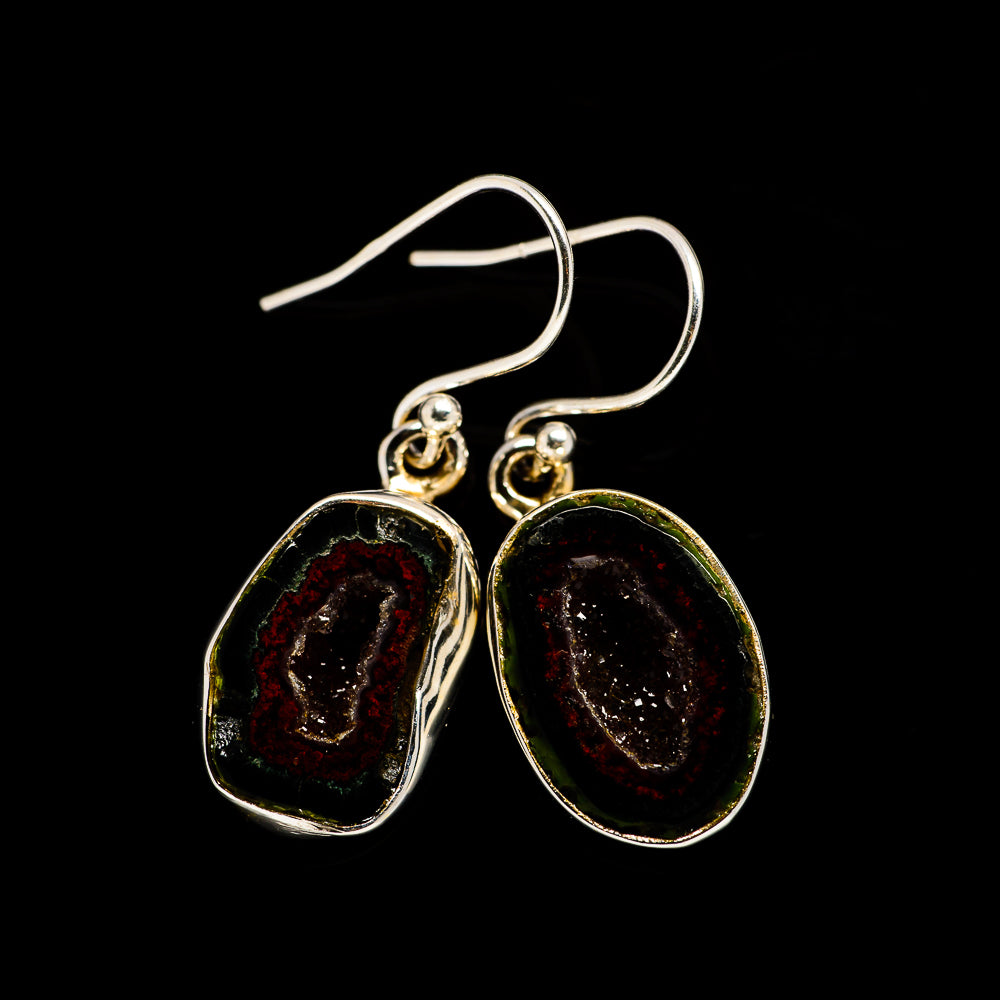 Coconut Geode Druzy Earrings handcrafted by Ana Silver Co - EARR401343