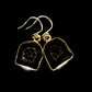 Coconut Geode Druzy Earrings handcrafted by Ana Silver Co - EARR401730