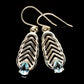 Blue Topaz Earrings handcrafted by Ana Silver Co - EARR403810