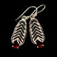 Garnet Earrings handcrafted by Ana Silver Co - EARR403940