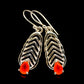 Carnelian Earrings handcrafted by Ana Silver Co - EARR404231