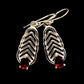 Garnet Earrings handcrafted by Ana Silver Co - EARR404382