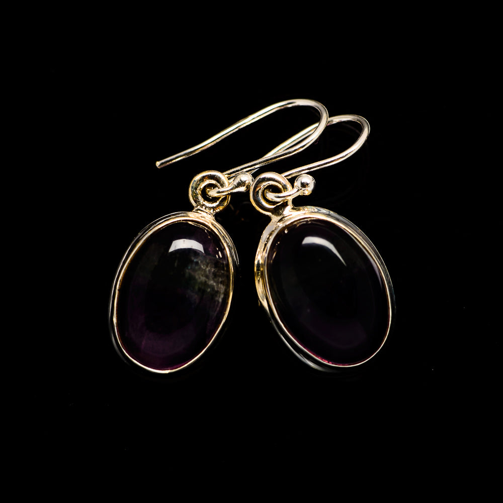 Fluorite Earrings handcrafted by Ana Silver Co - EARR404549