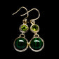 Malachite Earrings handcrafted by Ana Silver Co - EARR404864